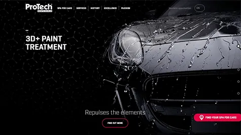 Automotive Web Design Portfolio 1